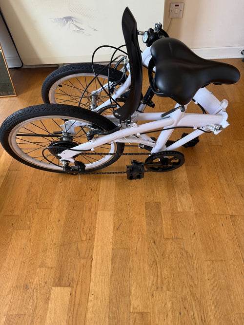 20" Folding Bike Adults Bicycle Lightweight Alloy Bicycle Folding City Bike UK