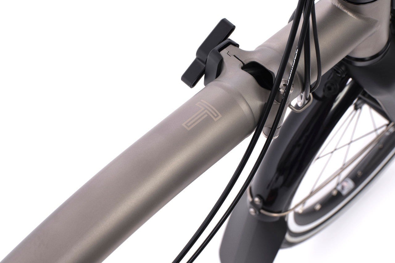 Brompton T Line 2026 4 Speed folding bike Grey M bar, New System