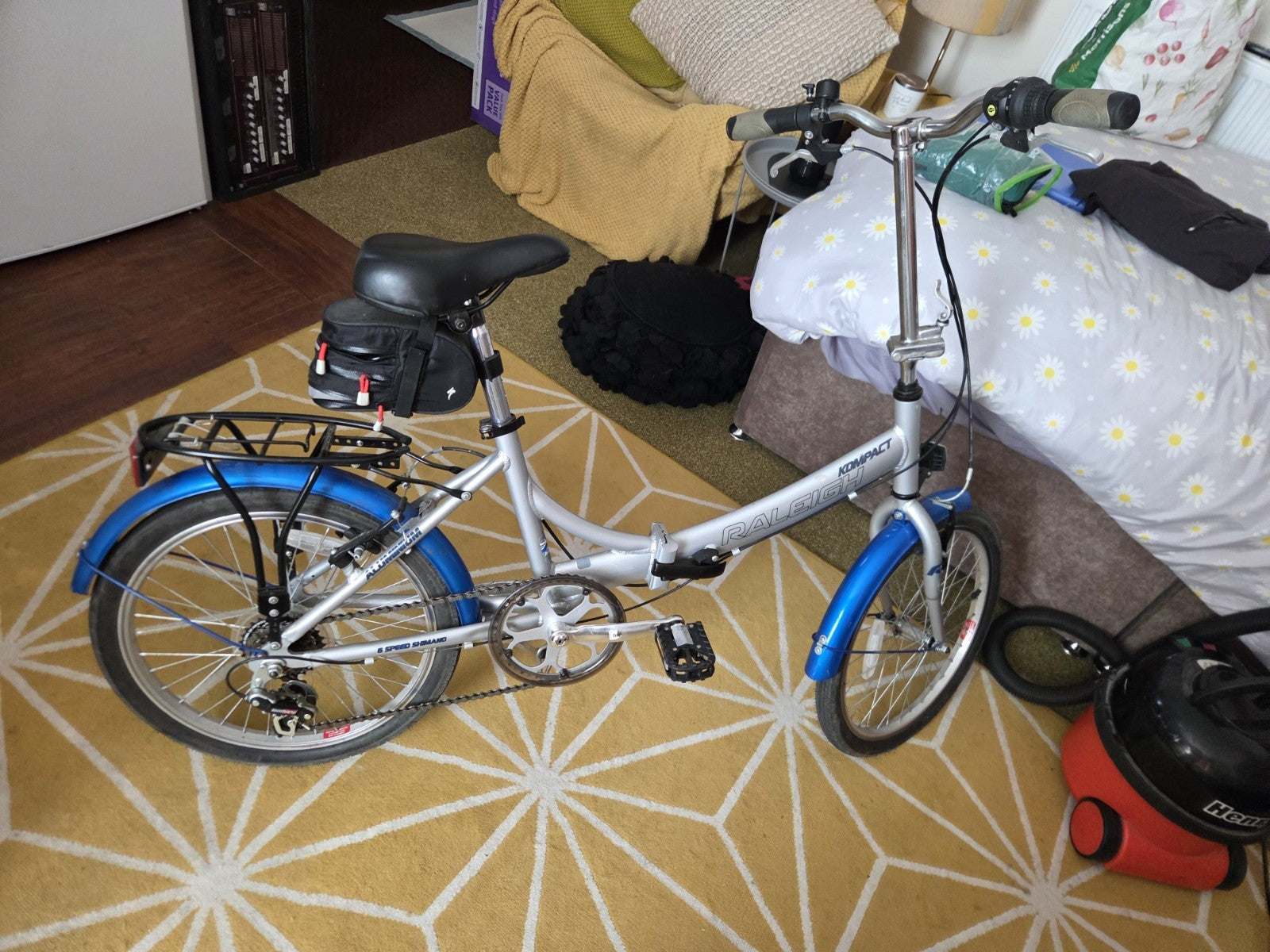 Raleigh Fold Up Bike Vintage Kompact aluminium AL6061 . 6 SPEAD SHMANO GEARS