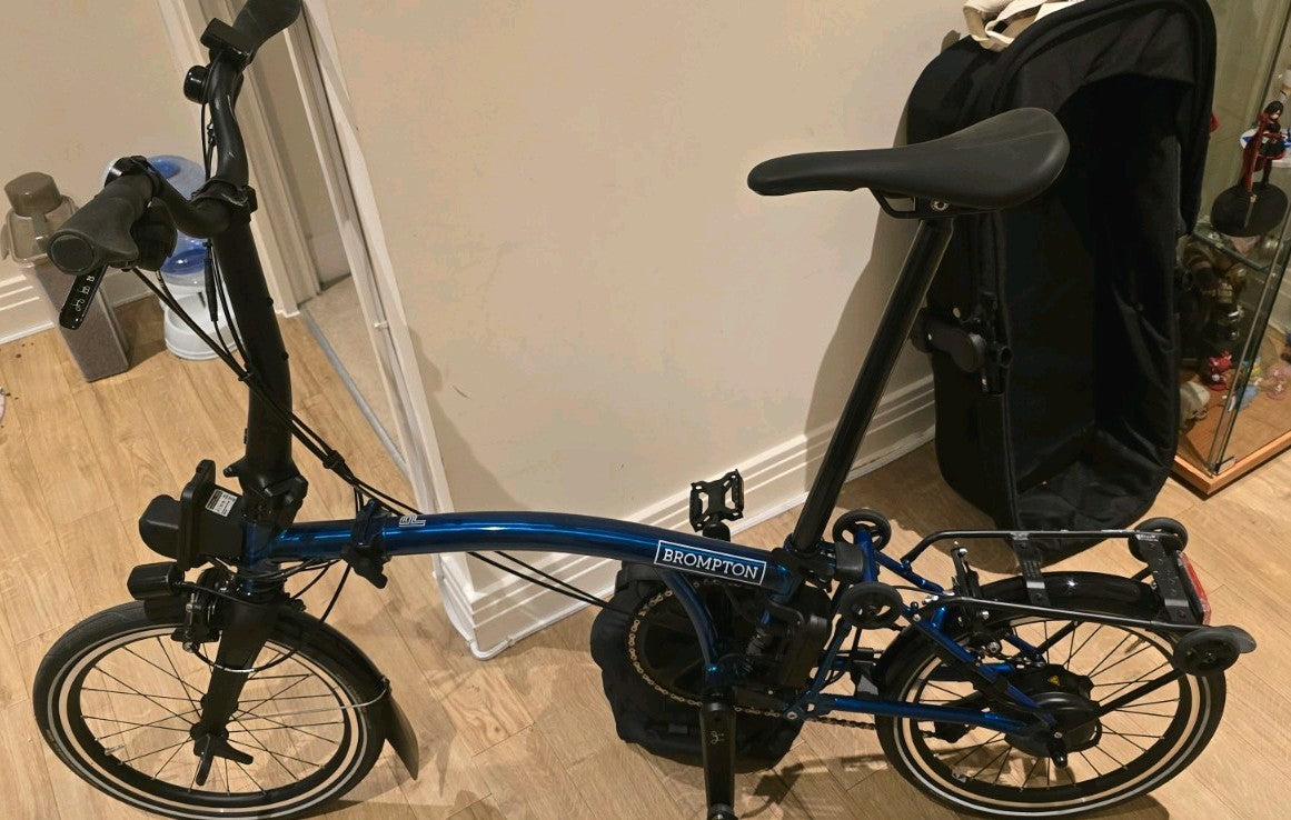 Brompton Electric P Line SuperRoll+ e-Motiq (2026)