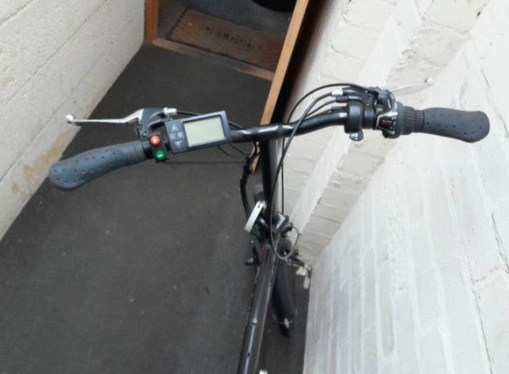 E+ PLUS 36V 250w Motor Black Folding Bike 21mph