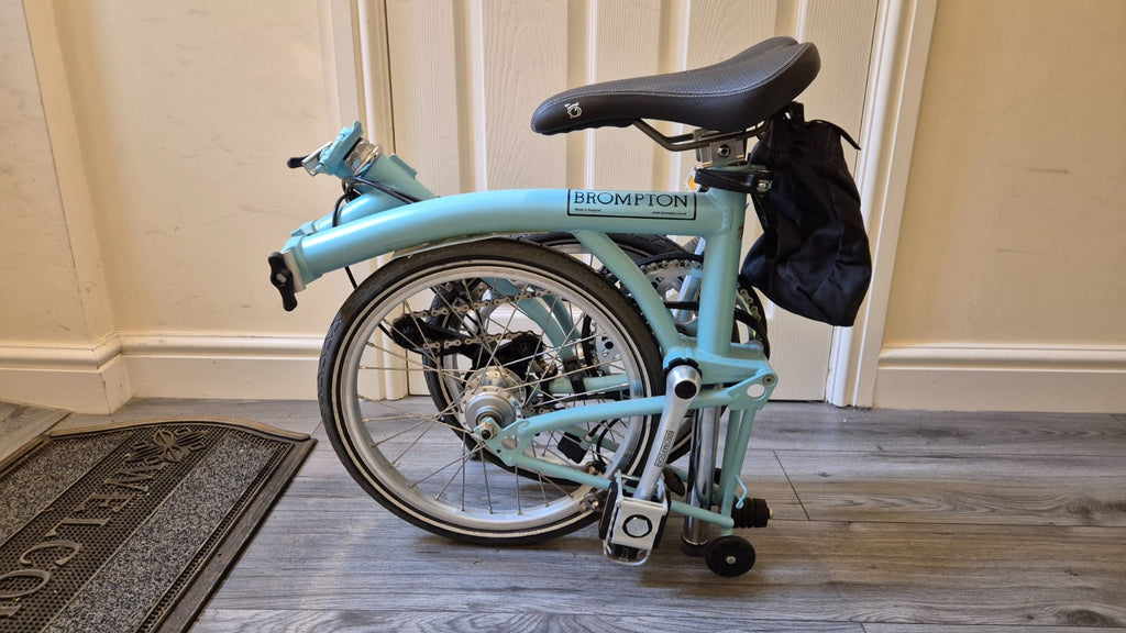Brompton Folding Bike 6-Speed 16" Wheels M6L - Turkish Green