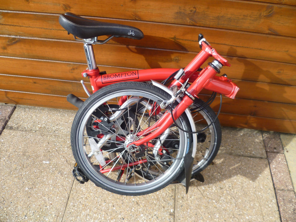 brompton folding bike 3 speed