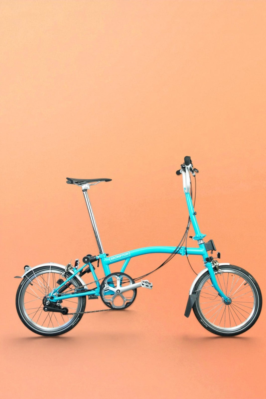 Brompton M6L (C Line Explore) - Lagoon Blue