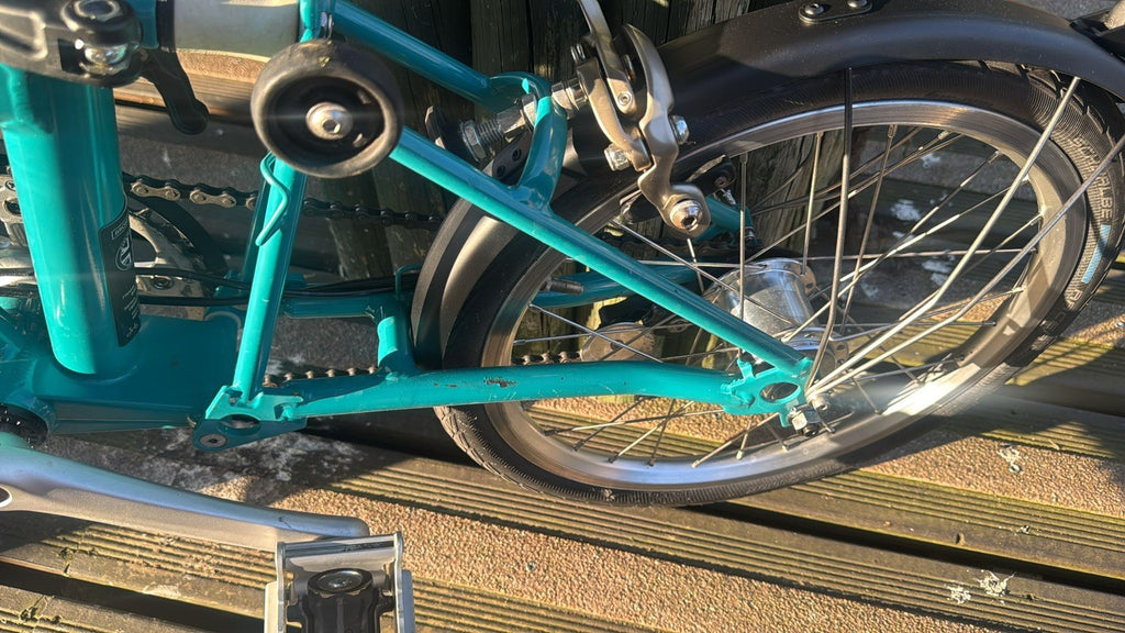 Brompton B75 16" Folding Bike - Blue
