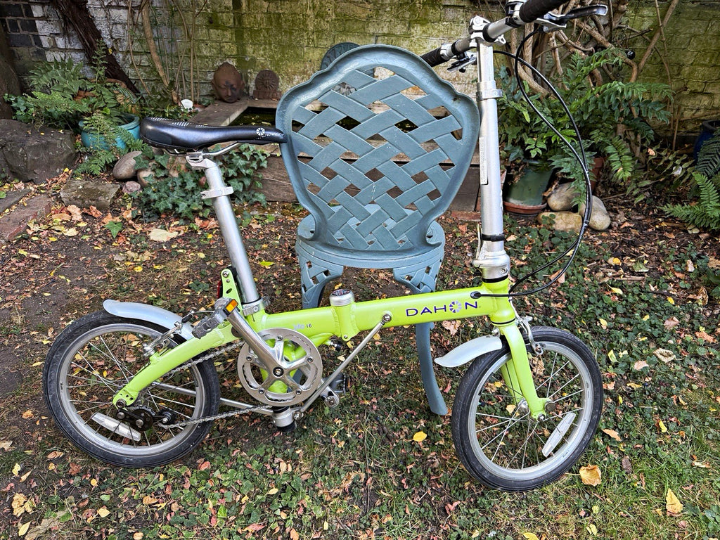 Dahon Jifo 16 Folding Bike 16in Wheels Green/Silver Flat Bar