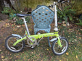 Dahon Jifo 16 Folding Bike 16in Wheels Green/Silver Flat Bar