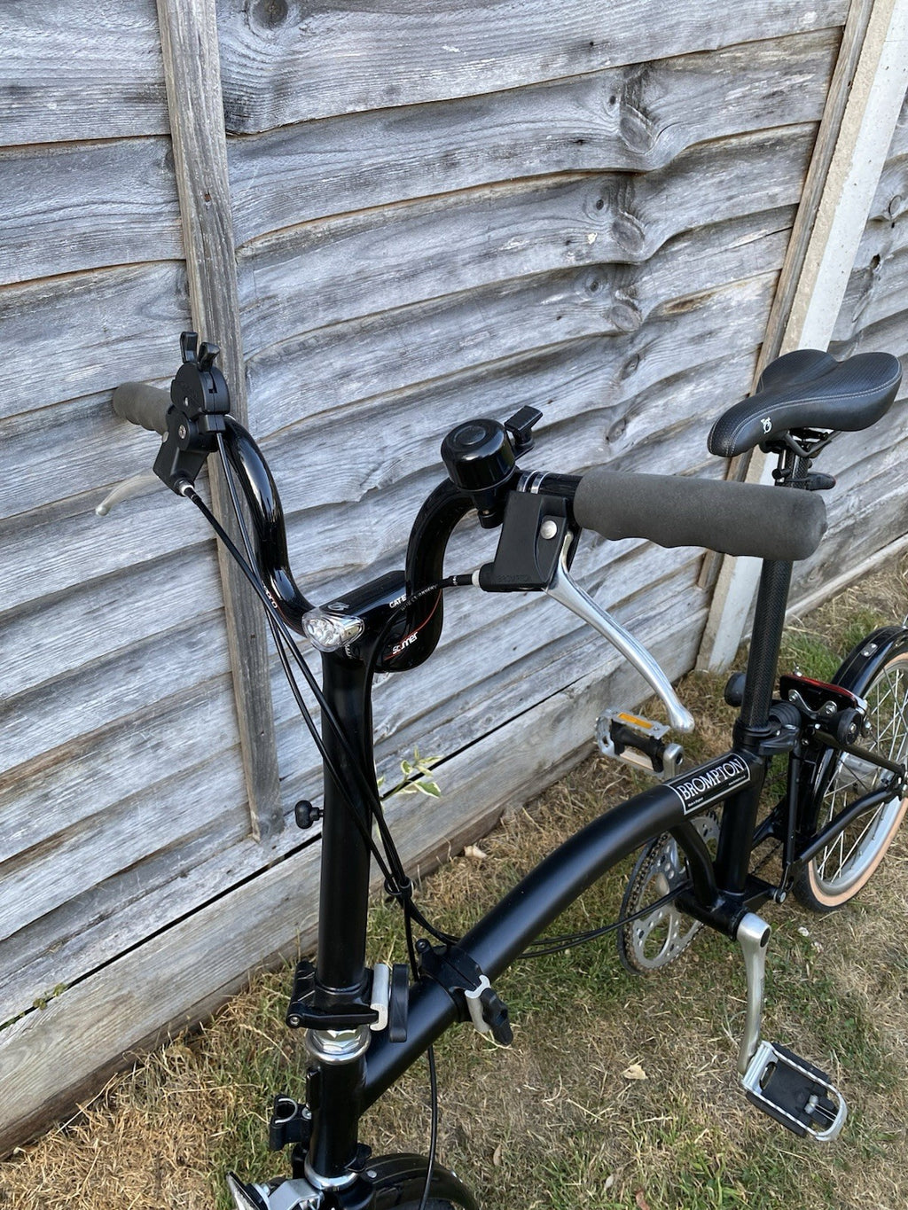 Brompton 3-Speed Black Foldable Bicycle