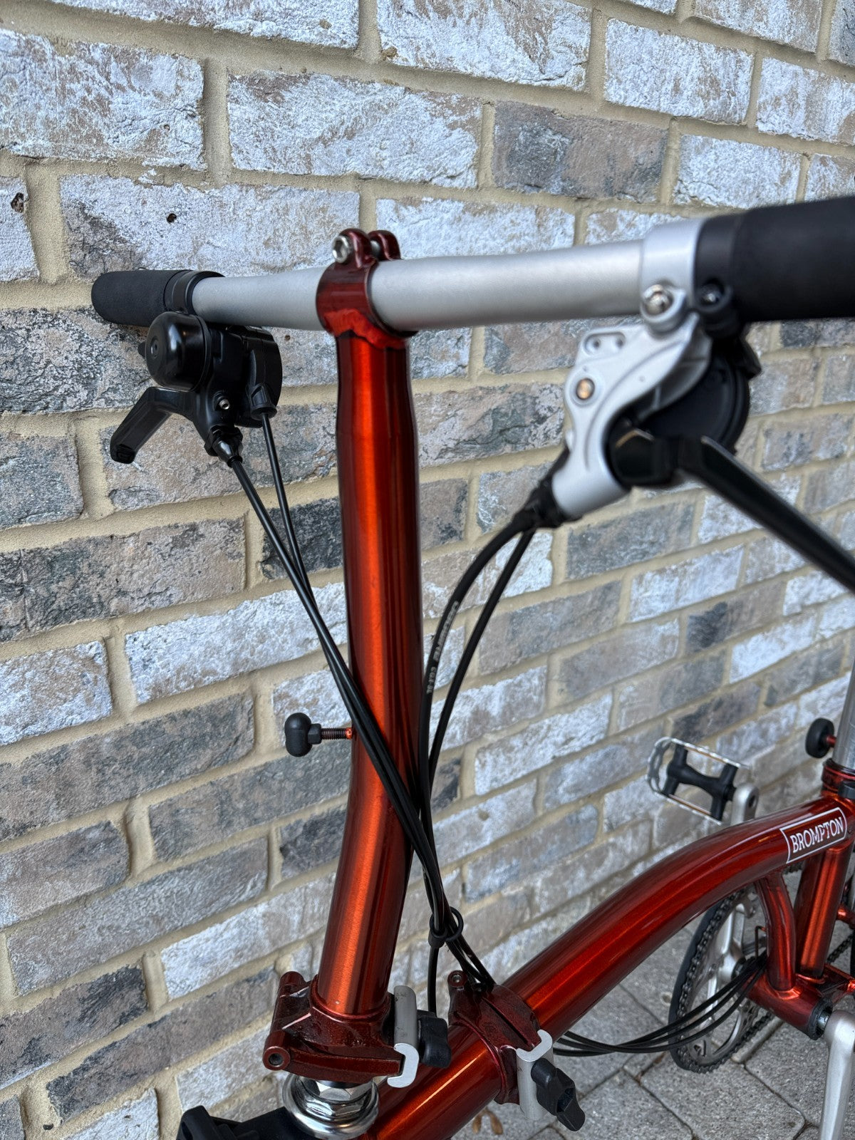 Brompton Flame Lacquer (Full) S6L - C Line 6 Speed Low - RARE - WORLDWIDE SHIP