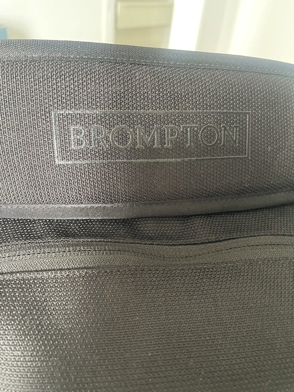 Brompton C Line Folding Bike 6-Speed, Black plus accessories
