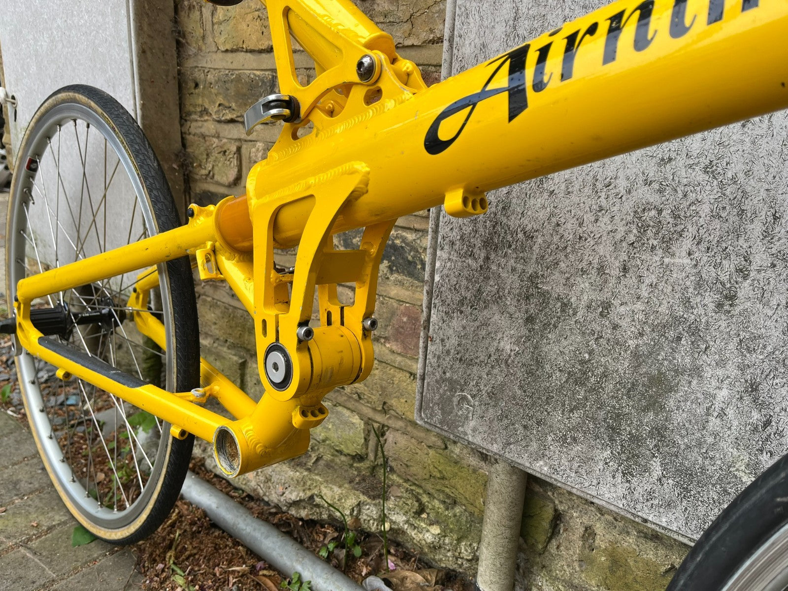 Airnimal Chameleon Yellow Mini-velo Folding Road Racing Bike 24 inch
