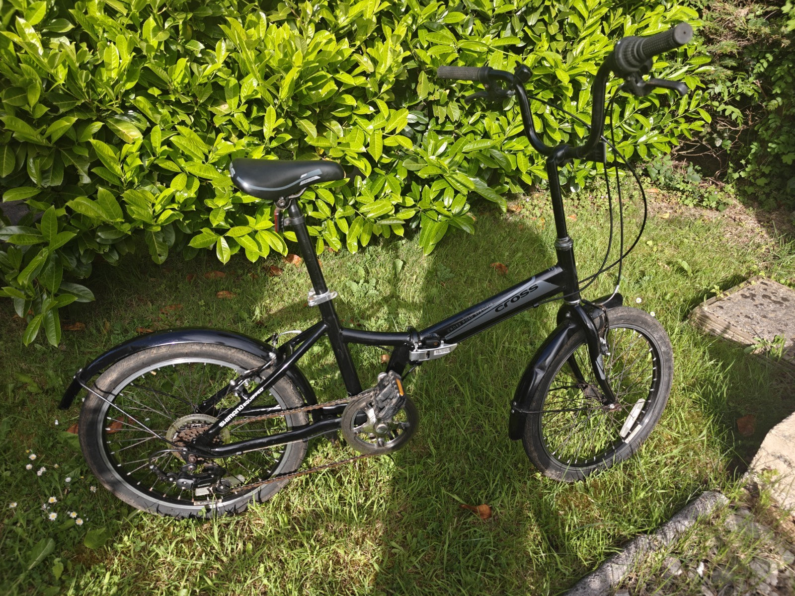 Cross CRF 300 Folding Bike - Black
