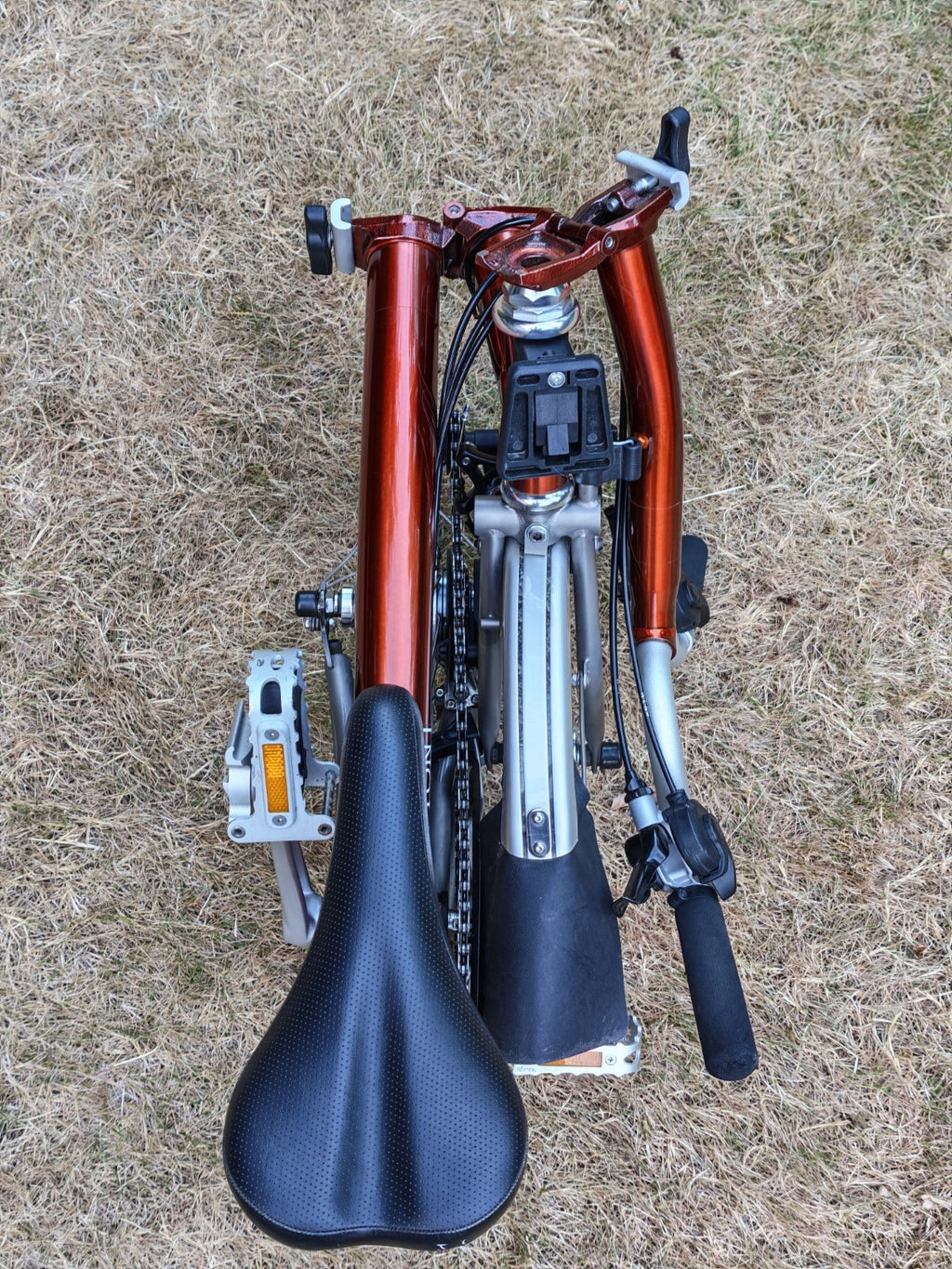 Brompton M6LX (2019) Flame Lacquer Superlight 6 Speed - Mint