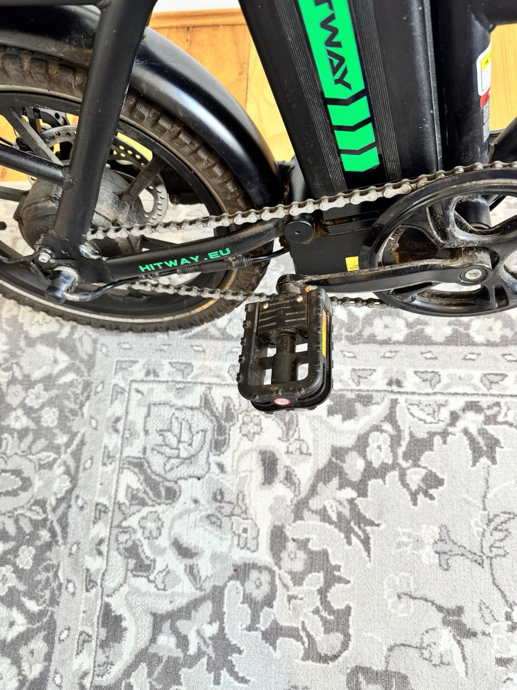Hitway BK5S Folding Bike (2025), 250W Motor, 36V 10.4Ah