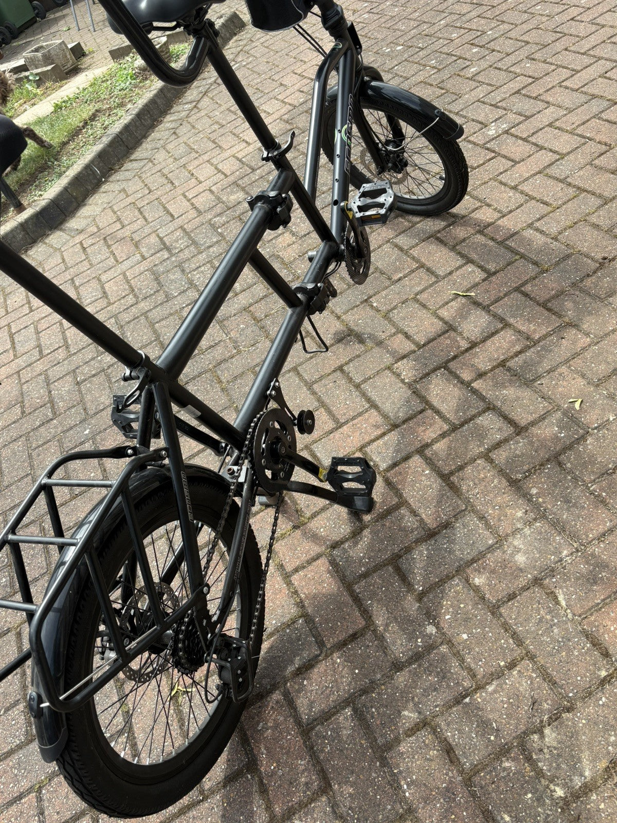 Ecosmo 20” Folding Tandem Bike - 7 Speed, Disc Brakes - Great Condition