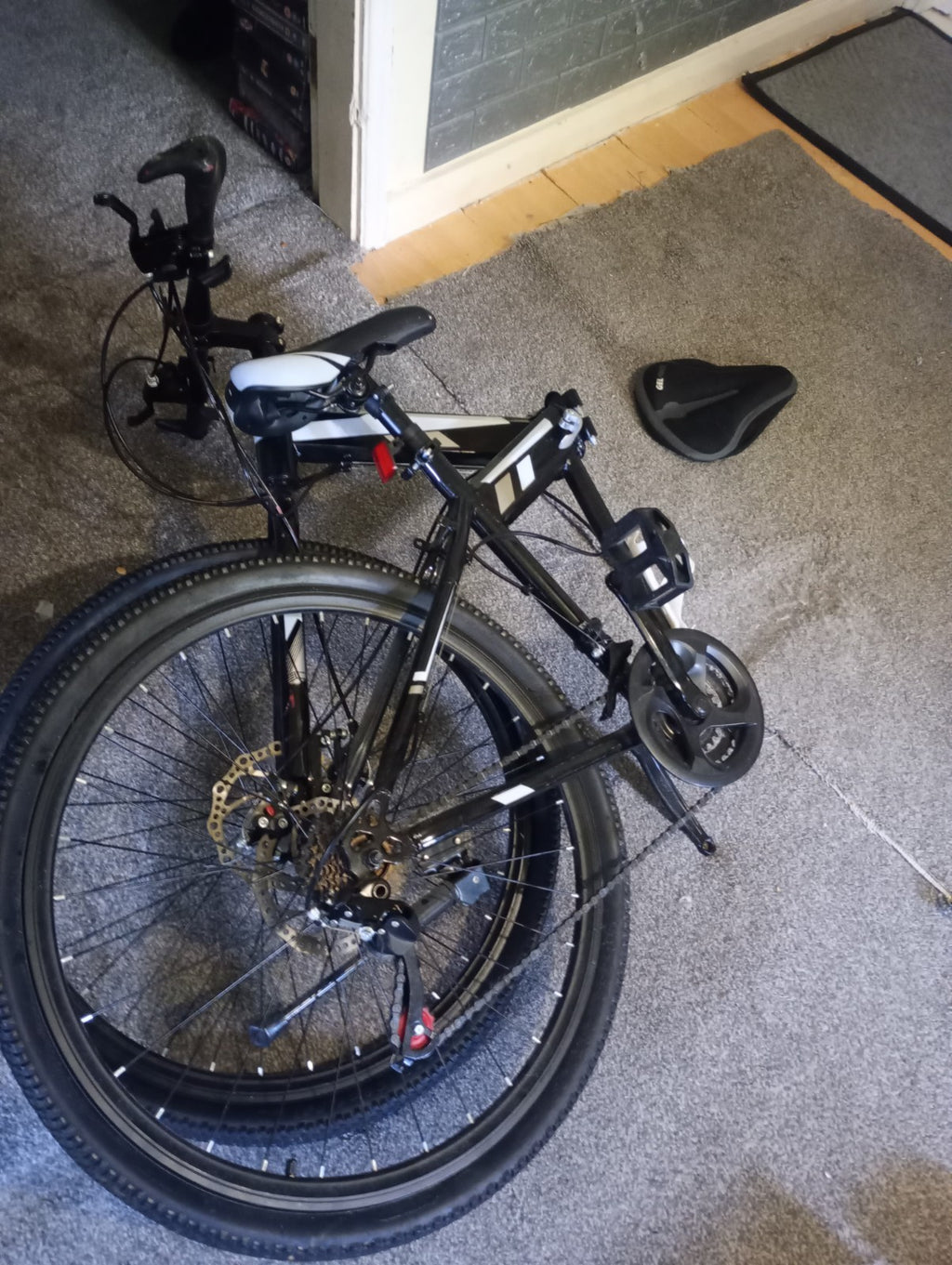Men's Folding Bike (selling As Non Working) Project (read Description)