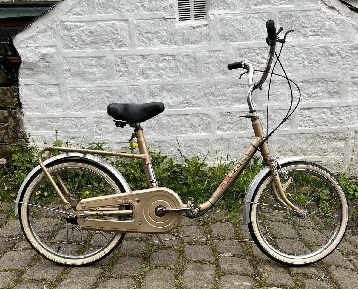 Luxus Gx 2000 Retro Vintage German Made Folding Bicycle