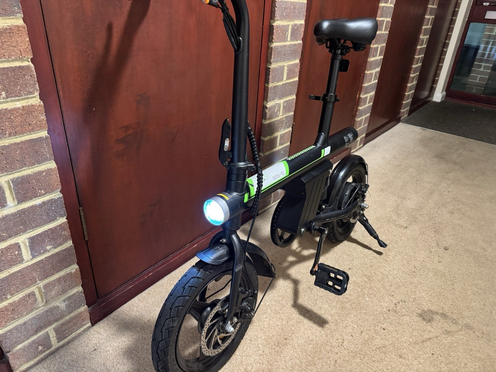 U1 Foldable Bike 14"wheel, foldable seat and handle bar