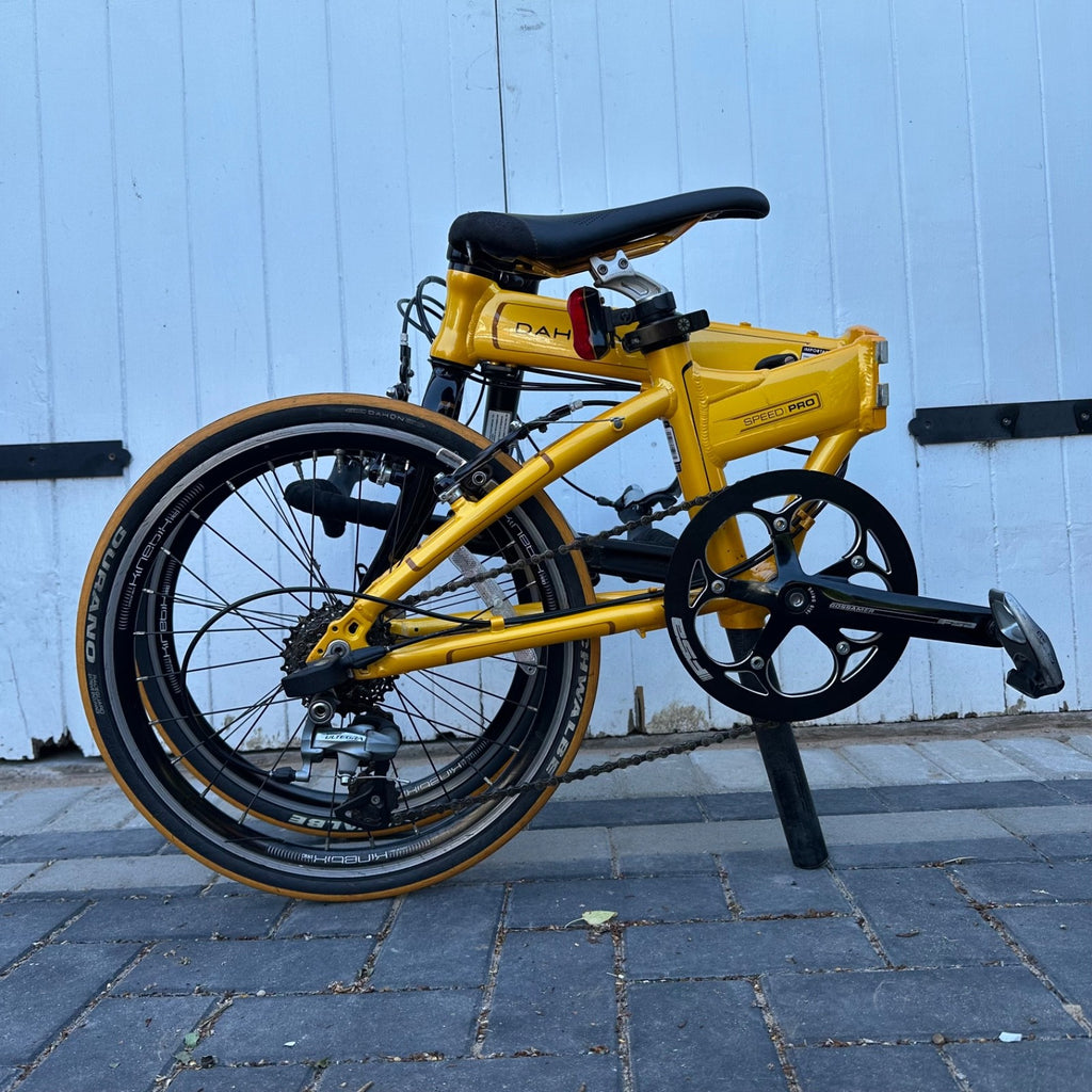 Dahon Speed Pro TT Folding Bike 27 Speed Rare Road Racing Commuter Like Brompton