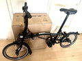 Brompton C Line Explore, 6-Speed, Black, Black Ed, Low Handlebar 2025