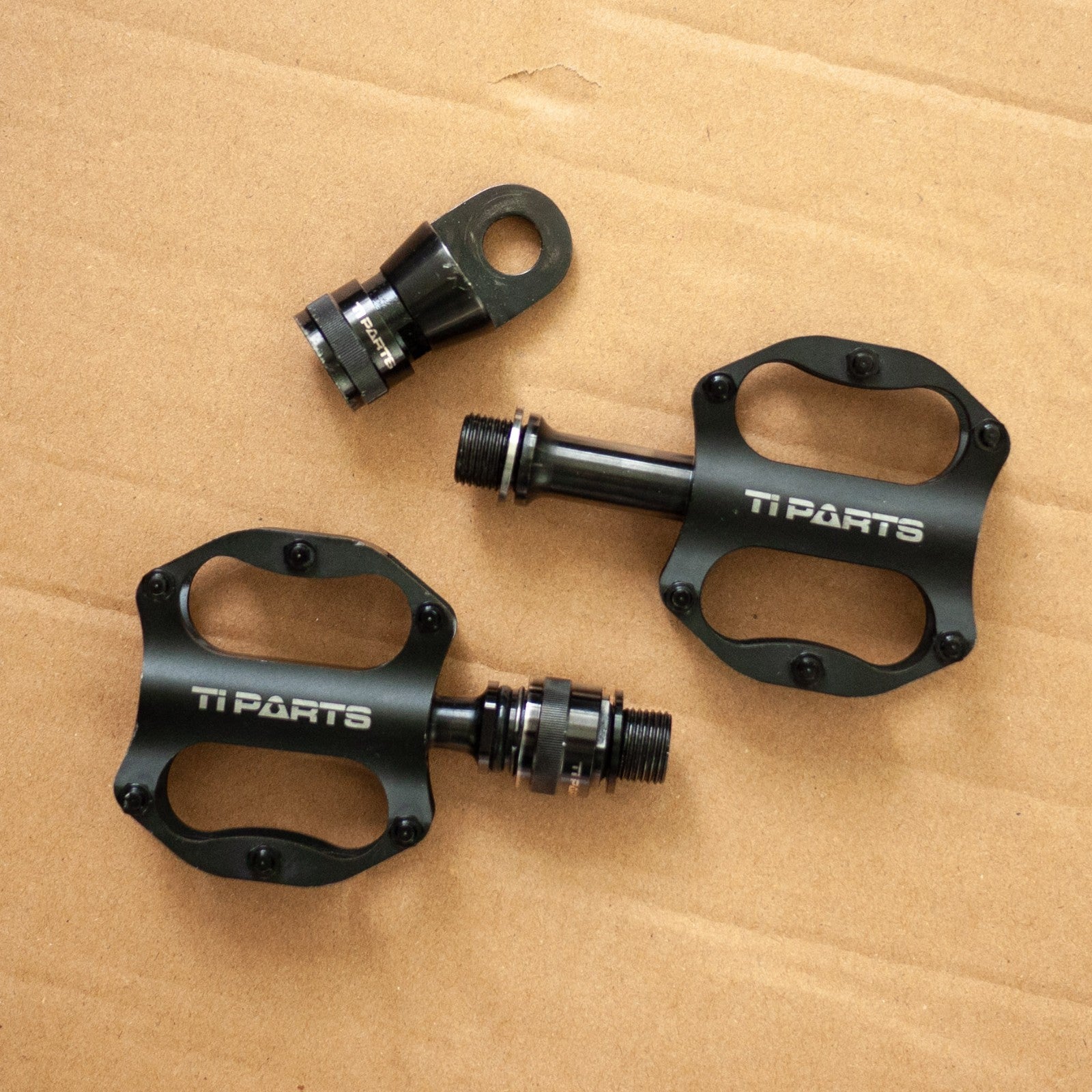 Brompton Ti Parts Workshop Single Quick Release Mini Pedal Titanium Pedal Holder