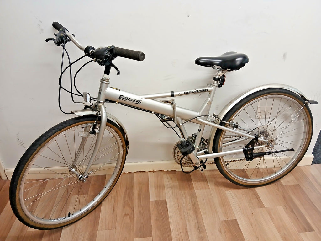 Phillips discovery 26" folding bike 21 Speed Good cond. Serviced. Shop price 60
