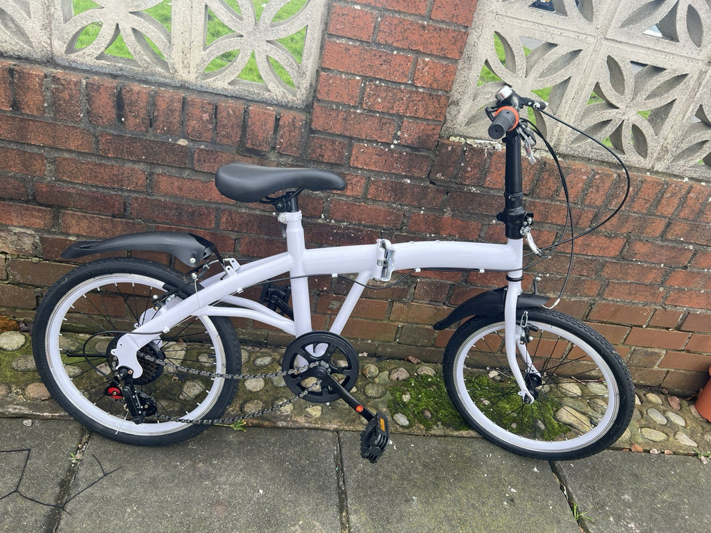 Folding Folding Bike Commuter Bicycle 20 Wheel 6Speed for men women Bicycle
