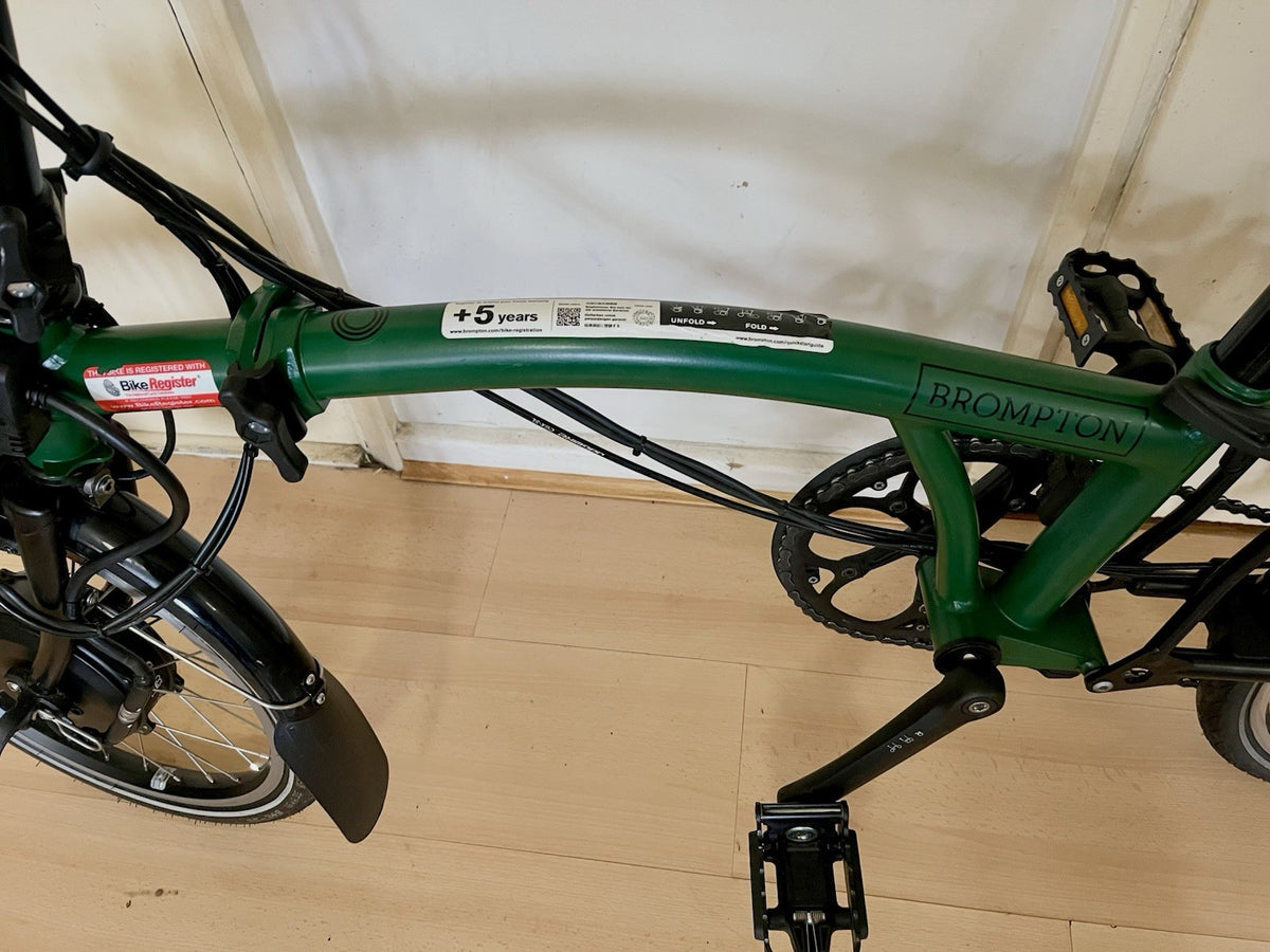 Brompton C Line 4-Speed Mid 00 Racing Green One Size Excellent Condition