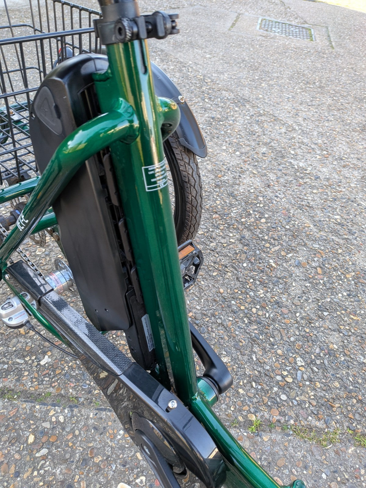 Jorvik Elite Jet E-20 Folding Trike, 32 MILES, BRAND NEW ORIGINAL BATTERY, L@@K