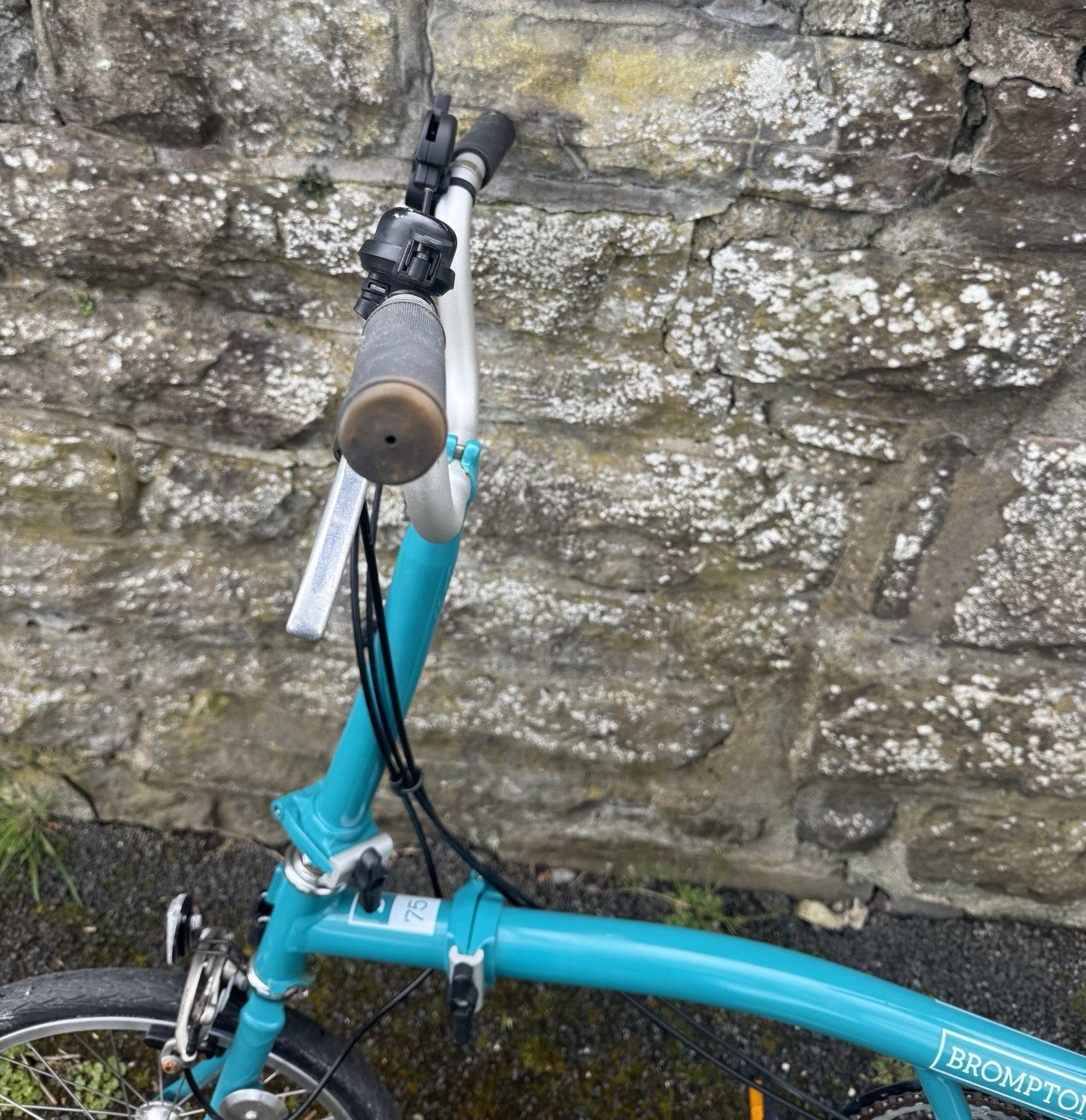 Brompton B75 16" Folding Bike - Blue
