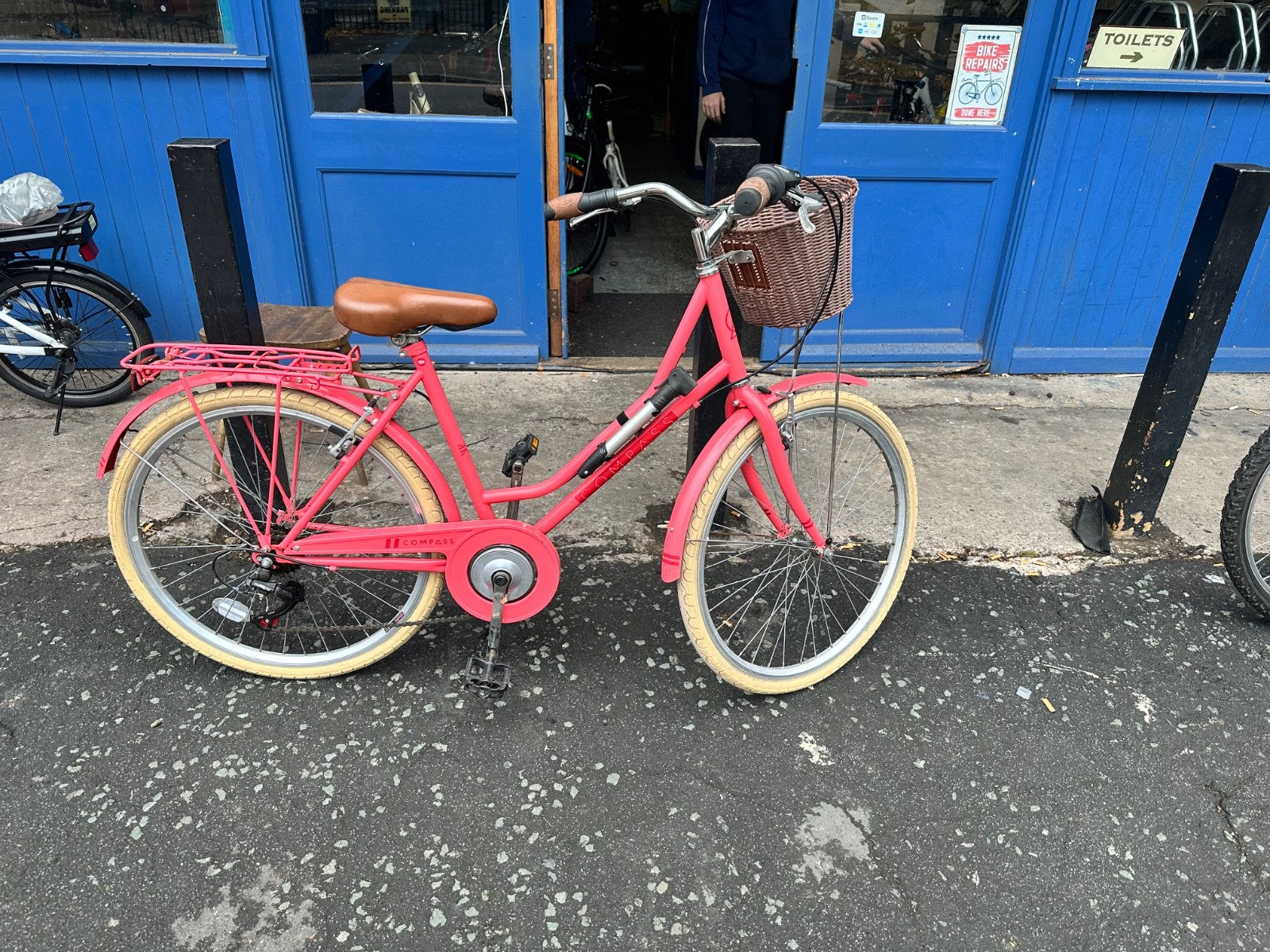 Pink Compass ladies bike