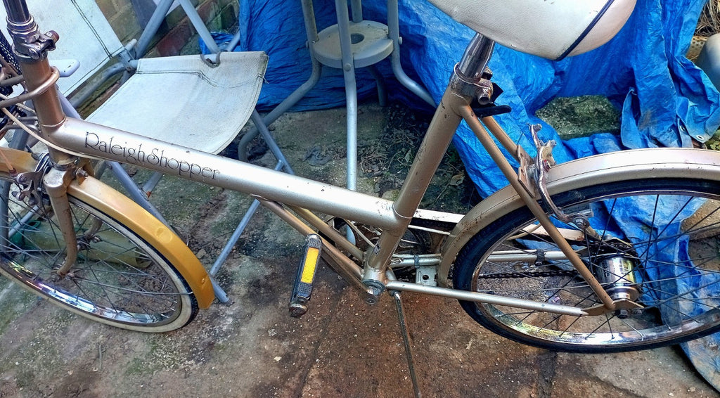 1980's Raleigh Shopper | Vintage Bike | Non Folding | 3 Speed | Basket  | Patina