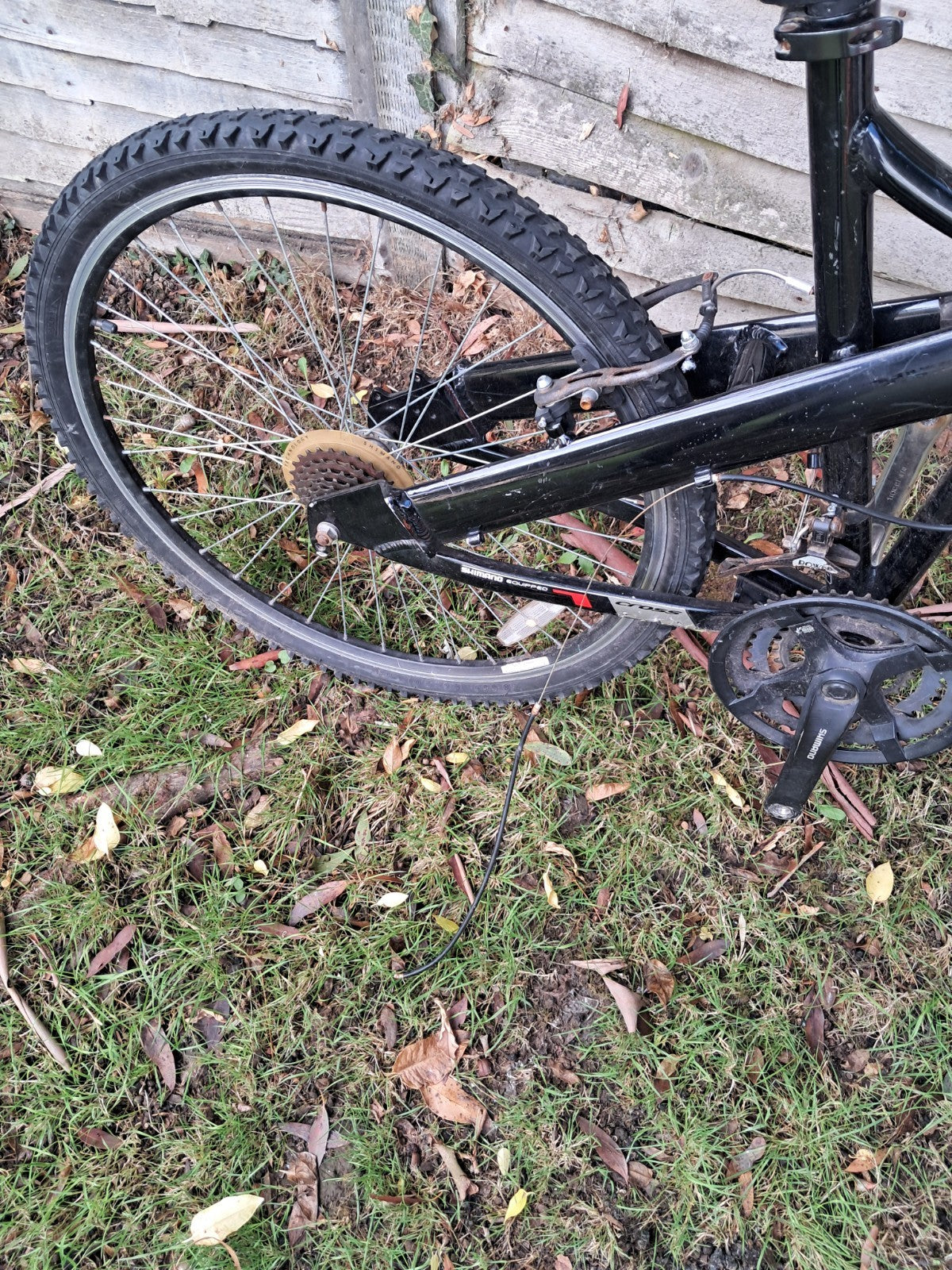 cross foldable bicycle 26in wheels spares or repair