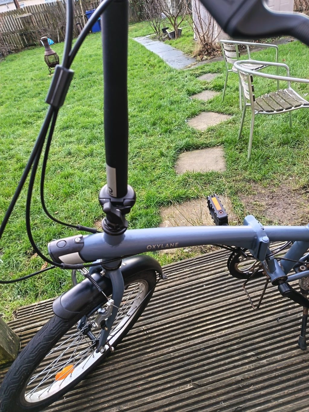 BTWIN Oxylane Tilt 120 Folding Bicycle