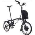 BROMPTON ELECTRIC P LINE 4 SPEED FOLDING BIKE IN BLACK SPARKLE