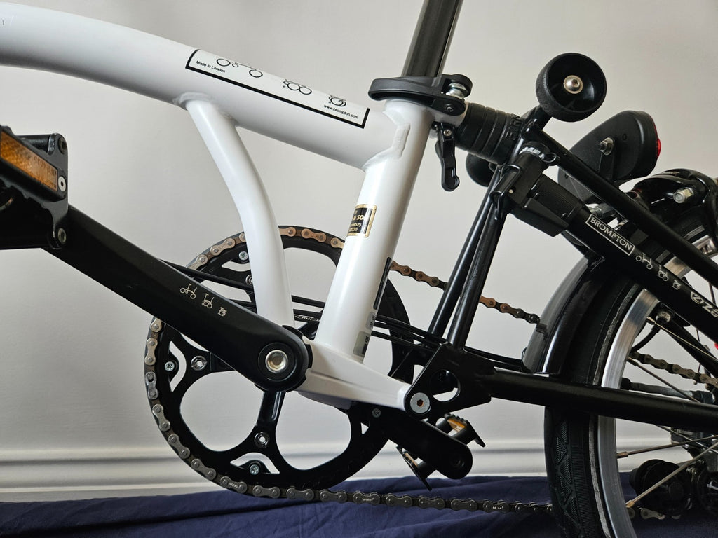 Brompton M6L - 6 Speed - C Line - Mid- White