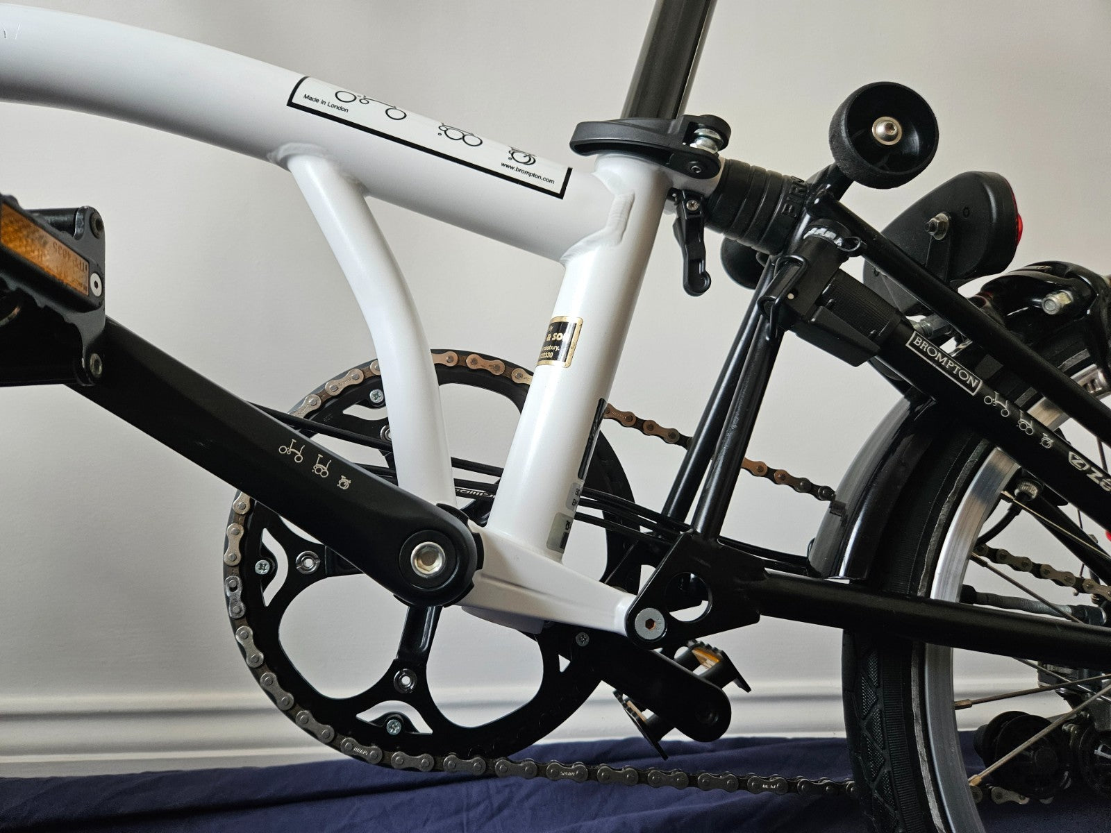 Brompton M6L - 6 Speed - C Line - Mid- White