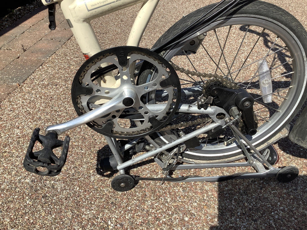 Brompton 2006 M6R+ Ivory Folding Bike