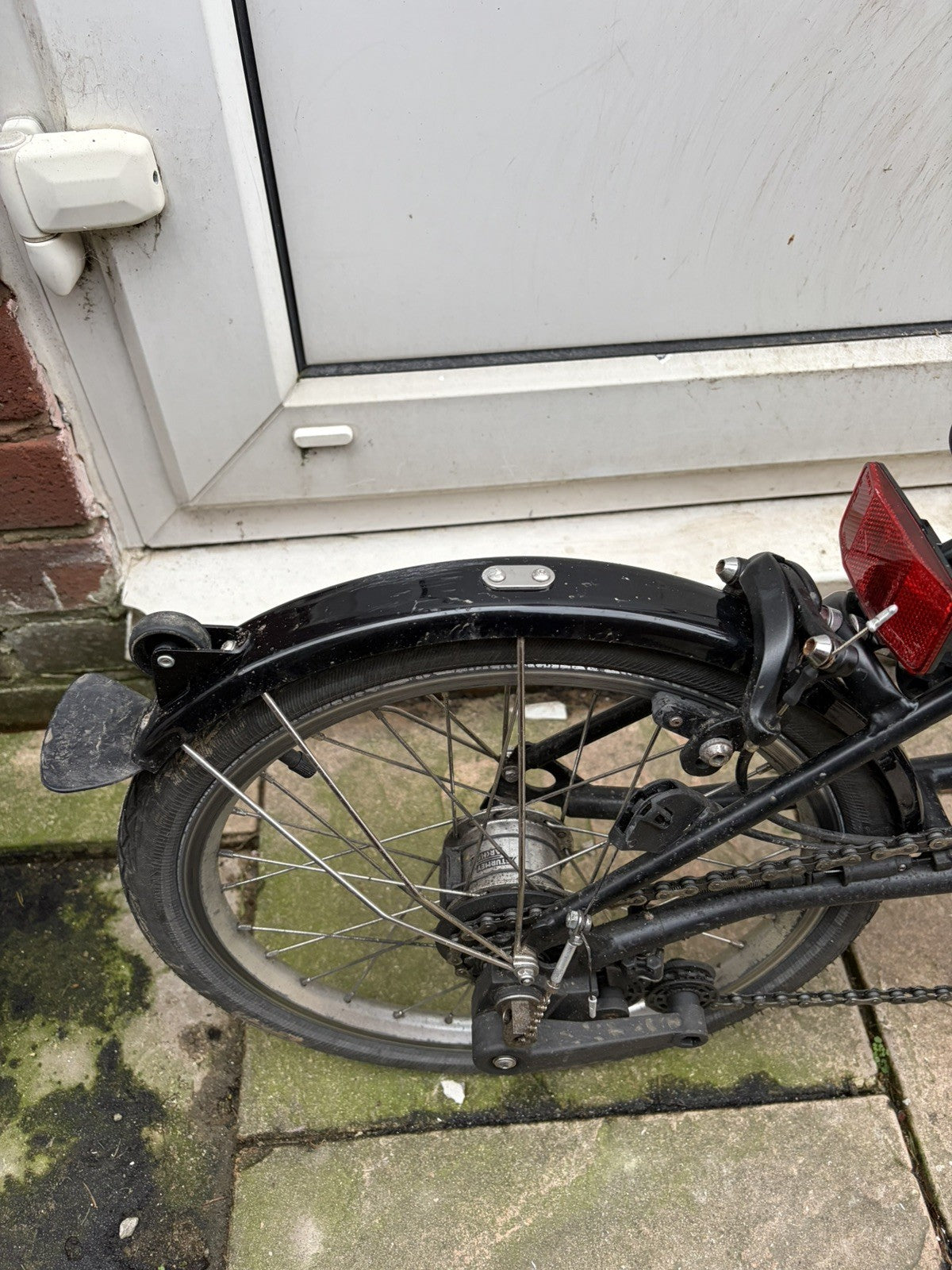 Brompton S6L Black Folding Bicycle 6 speed