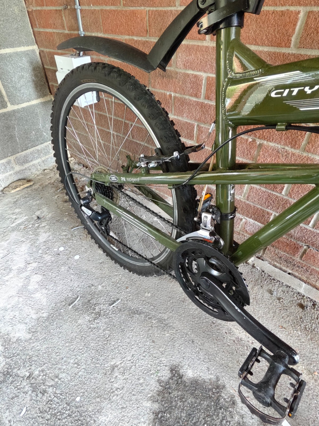 Land Rover City Elite Mens/Adults Folding Bike