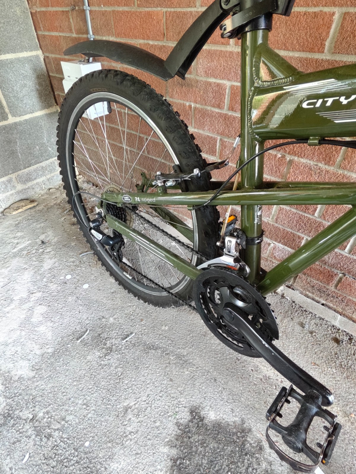 Land Rover City Elite Mens/Adults Folding Bike