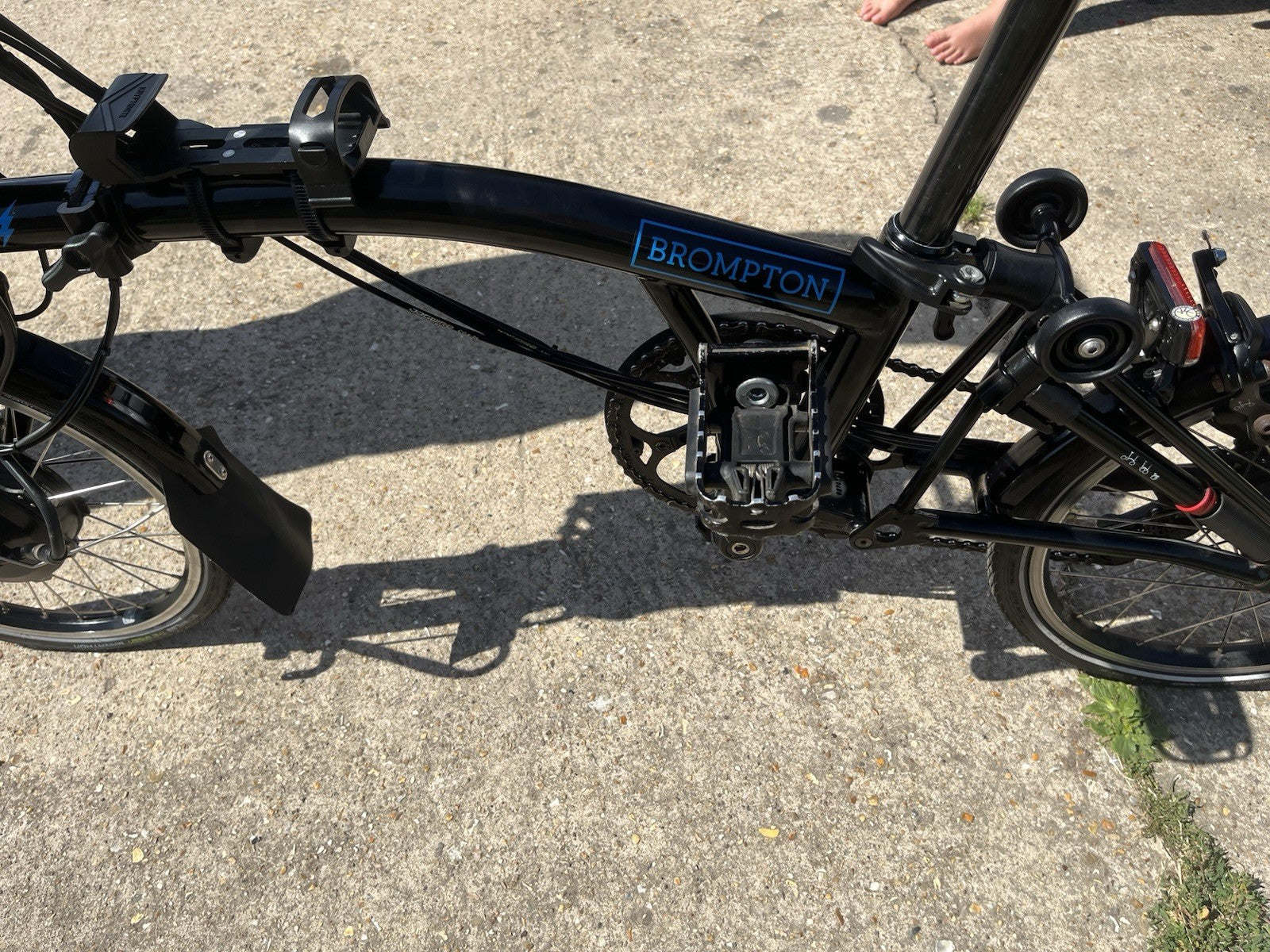 Brompton folding Battery Bike