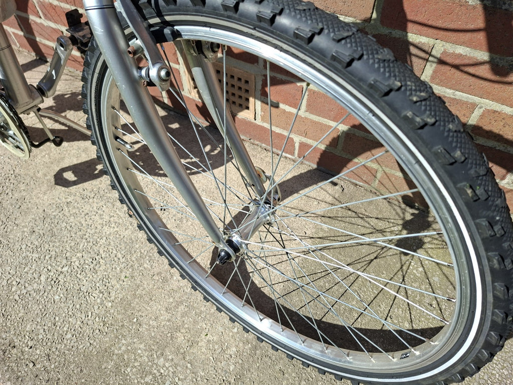 DAHON Espresso Folding Bike 26in Aluminium Derailleur V-Brake Silver
