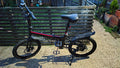 SRAM 20in Folding Bike Black/Red Disc Brakes Mudguards Rear Rack