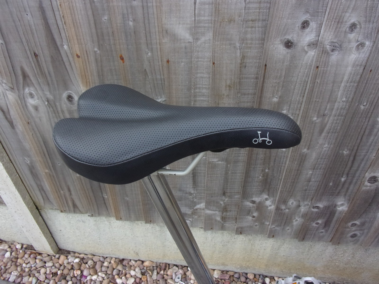 Brompton Folding Bike 16in Black/Silver with Rear Rack & Mudguards
