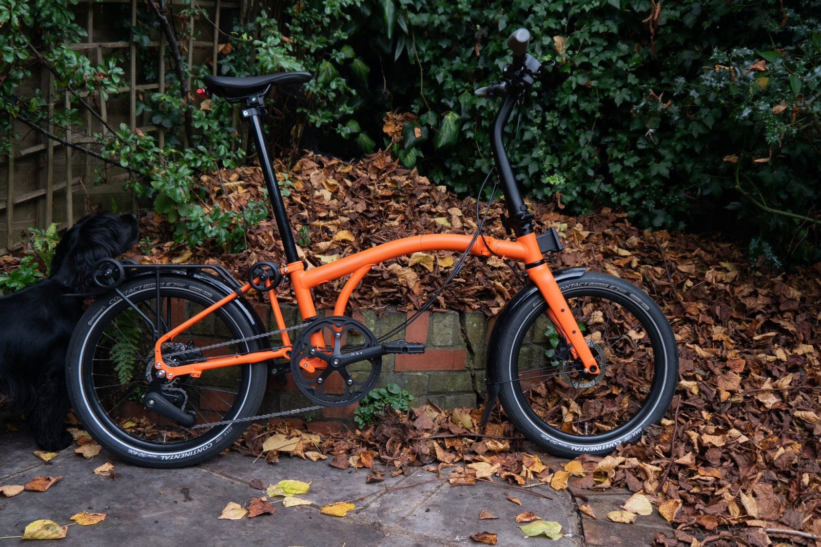Brompton G-Line Adventure Orange w Mudguards and Rack, 8 Speed, 2025 EXC COND