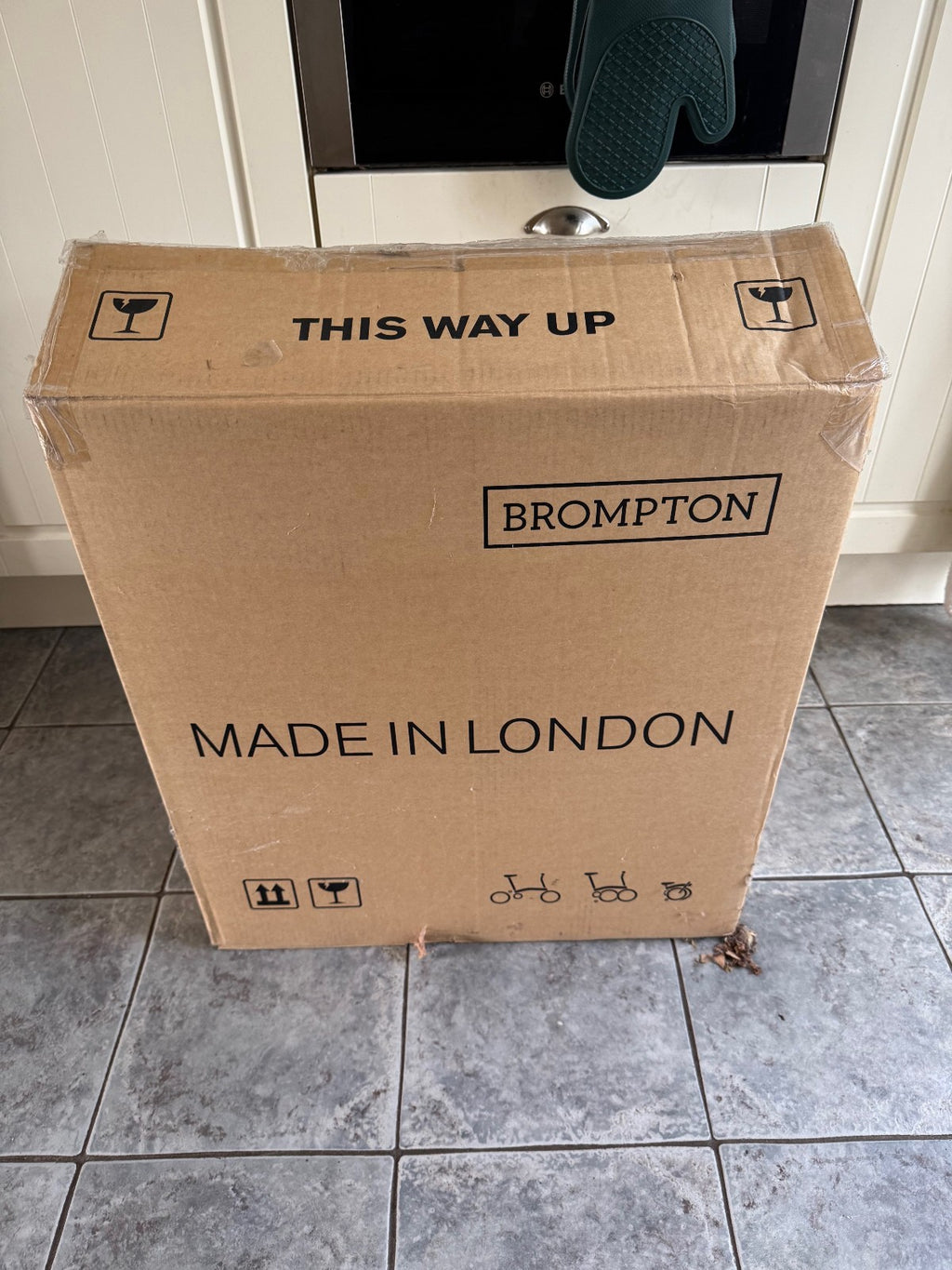 Brompton Folding Bike | 5 speed M5L in Jet Black , Used Bicycle, original box