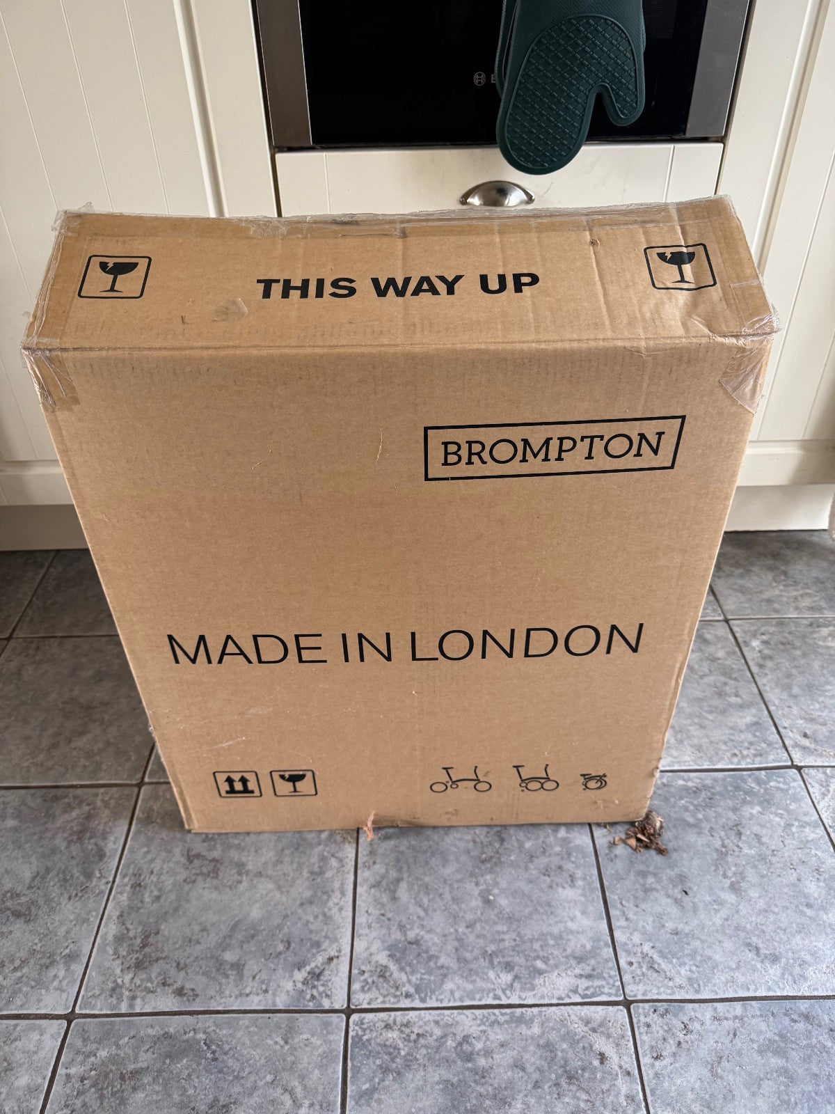 Brompton Folding Bike | 5 speed M5L in Jet Black , Used Bicycle, original box