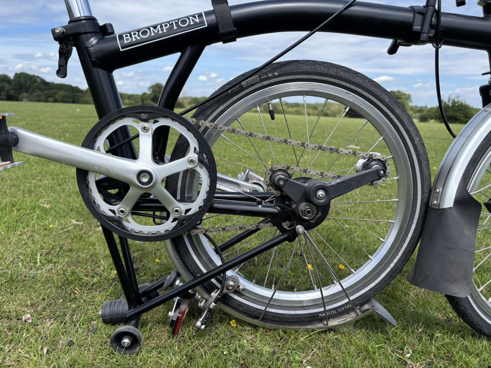 Brompton M1L Single Speed 2014 Folding Bike Lightweight
