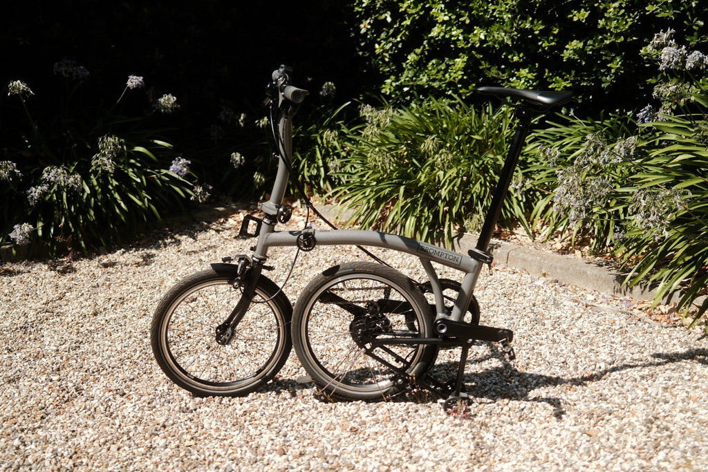 Brompton P Line 4 Speed Storm Grey Low (Upgraded - Chris King Etc)